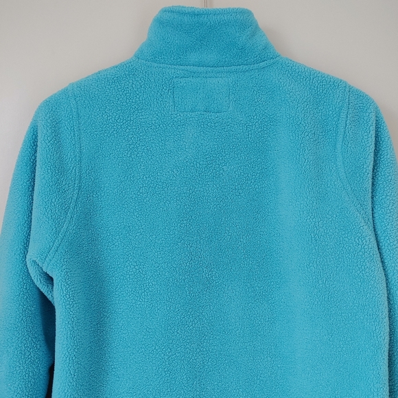 Fundy Resort Fleece Zip Up Sweatshirt Jacket Size Medium Blue - Picture 9 of 11